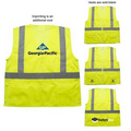 ANSI 2 Safety Vest with Pockets (Direct Import-10 Weeks Ocean)